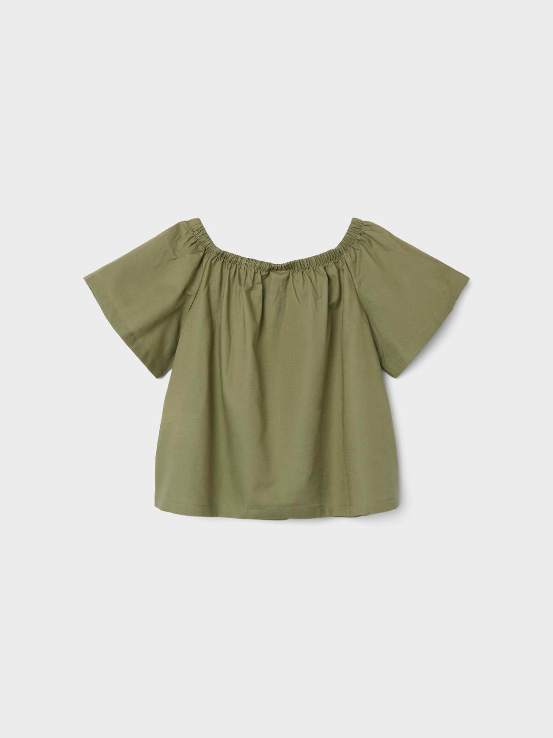 NKFNETOP T-Shirts & Tops - Oil Green
