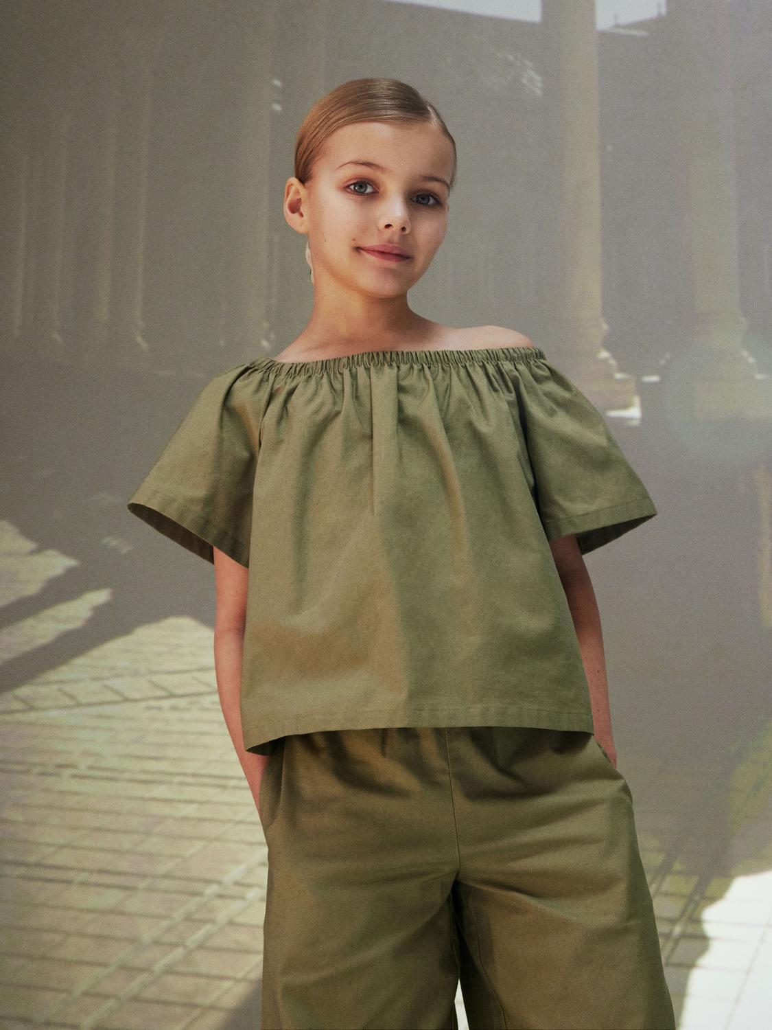 NKFNETOP T-Shirts & Tops - Oil Green