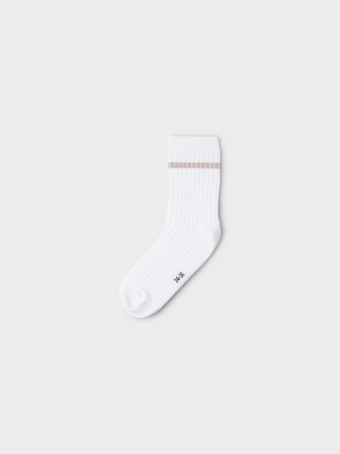 NKFKASHA Socks - Bright White