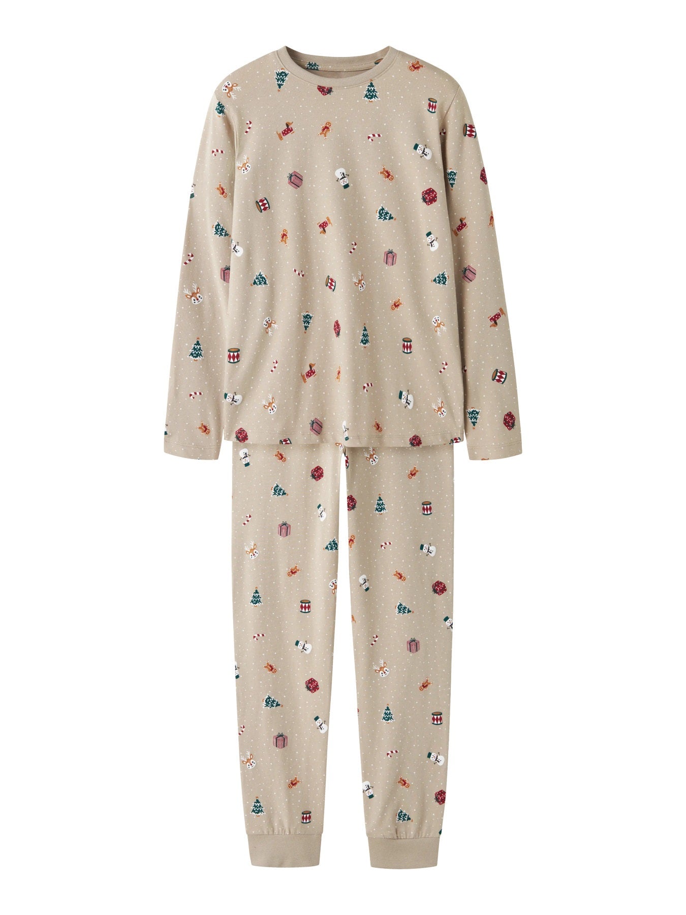 Pre-Order / NKNVISMAS LS NIGHTSET - Pure Cashmere