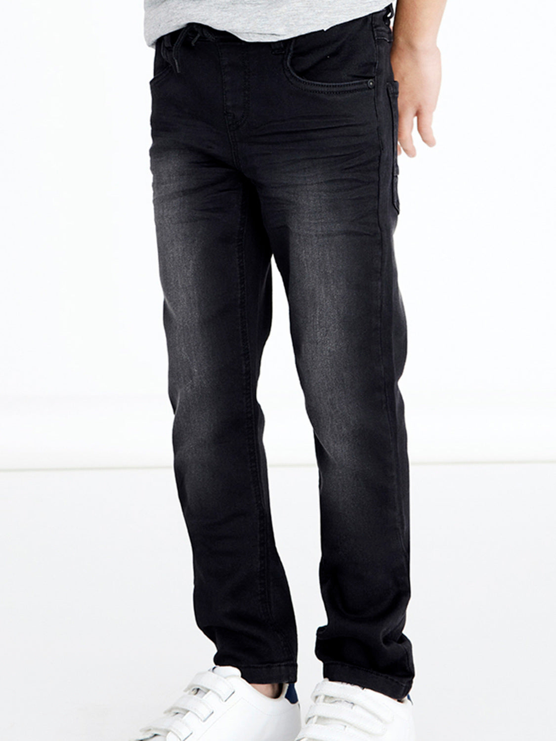 NKMROBIN Jeans - Black Denim